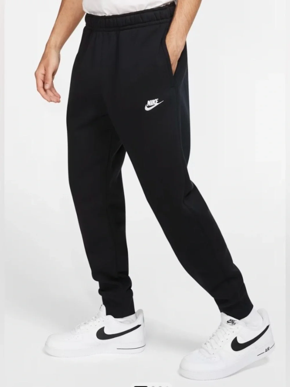 Nike SW Men’s Sz XS Black Club Fleece Joggers